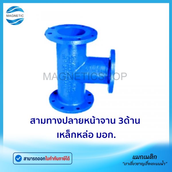 สามทางปลายหน้าจาน 3 ด้าน มอก.Tem