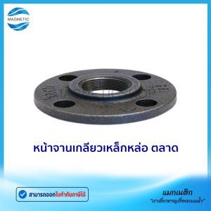 หน้าจานเกลียวเหล็กหล่อ ตลาด